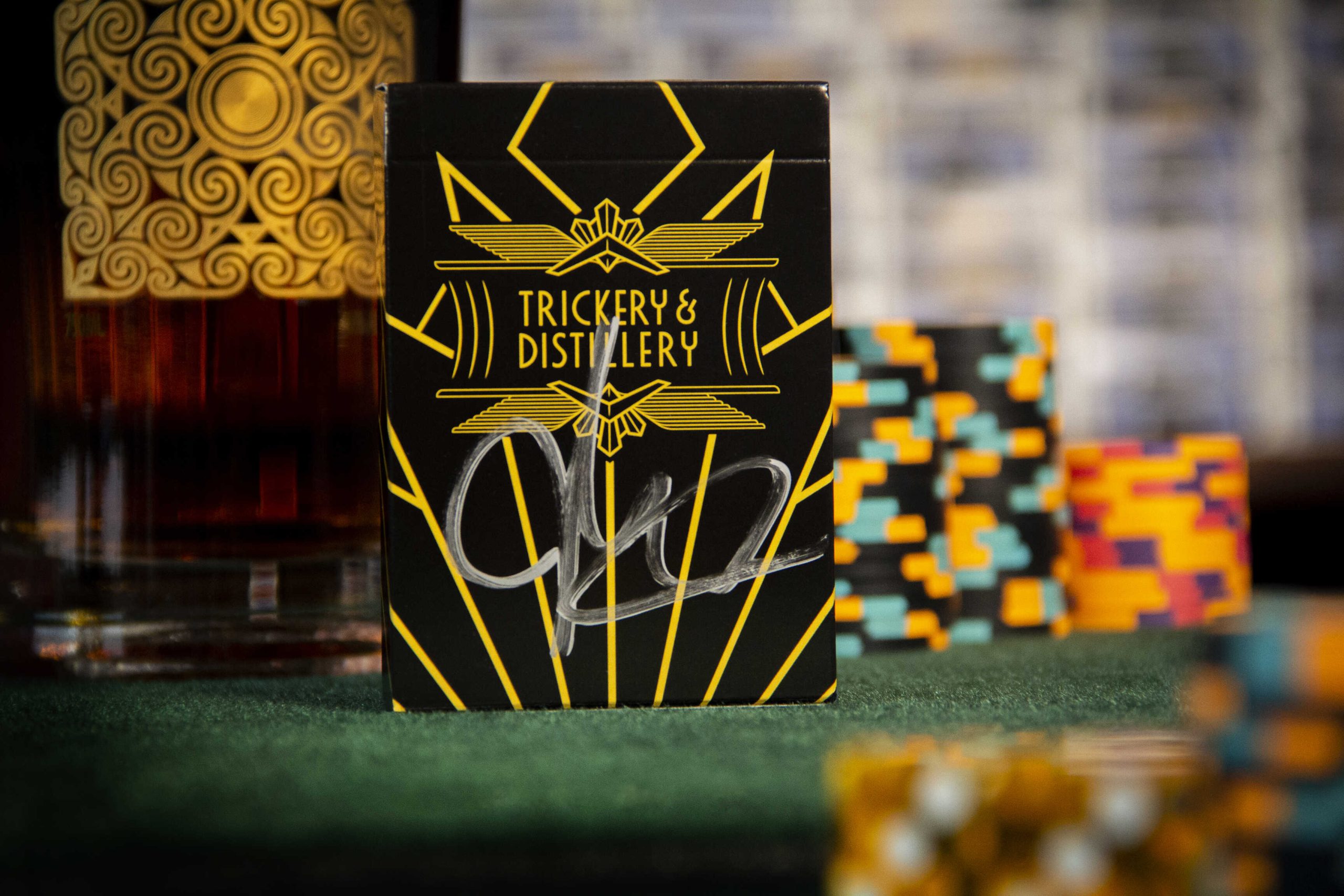 Trickery & Distillery Playing Cards - Signed Deck